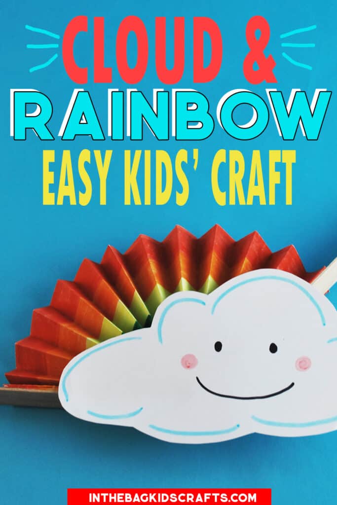 CLOUD CRAFT WITH RAINBOW FAN