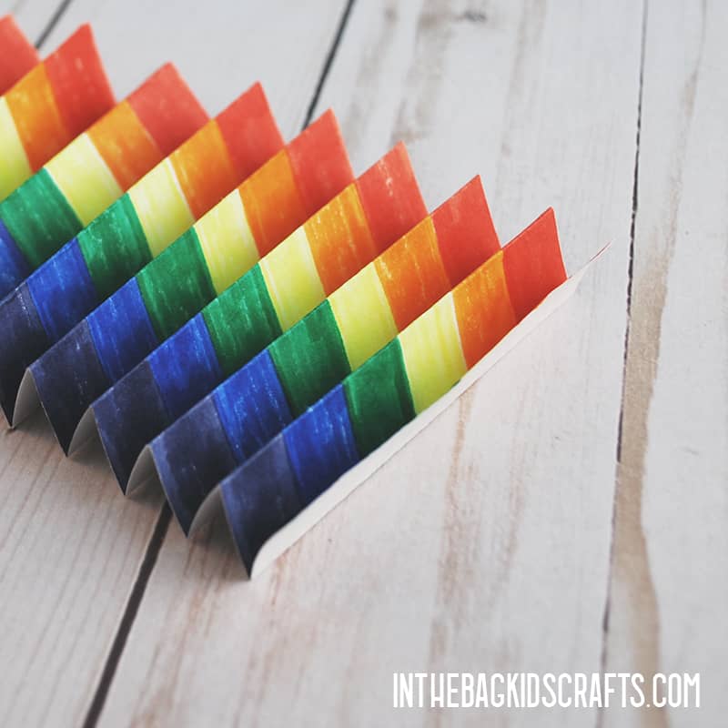 CLOUD CRAFT WITH RAINBOW STEP 2