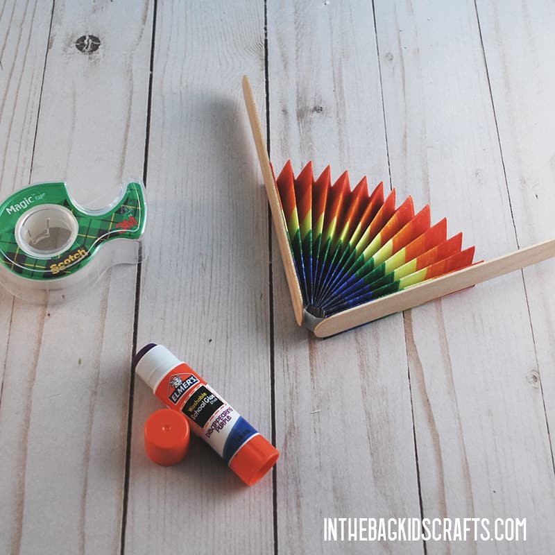 CLOUD CRAFT WITH RAINBOW STEP 4