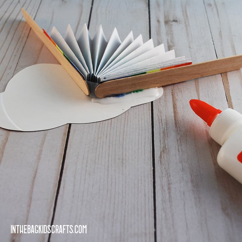 CLOUD CRAFT WITH RAINBOW STEP 5