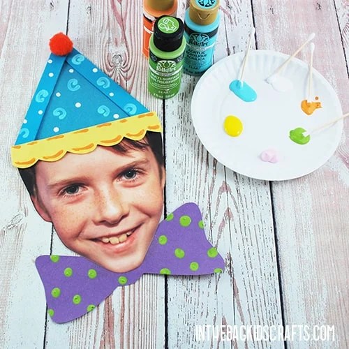 CLOWN CIRCUS CRAFT STEP 6