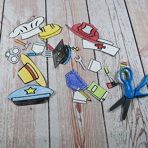 community helpers activity cards step 3