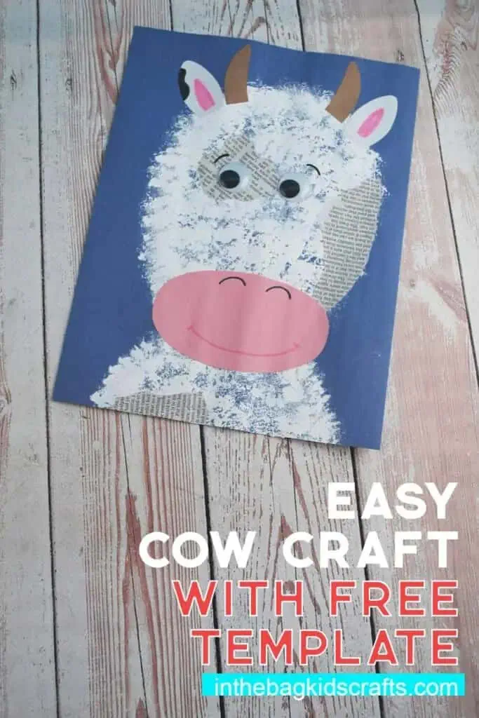 COW CRAFT FOR KIDS 