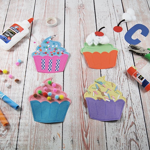 Cupcake Craft for Kids Step 3