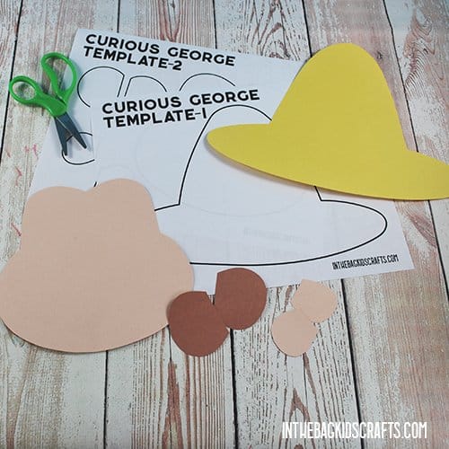 CURIOUS GEORGE CRAFT STEP 2