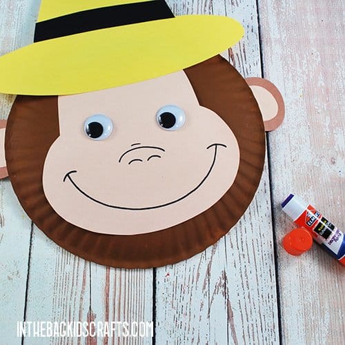 CURIOUS GEORGE CRAFT STEP 5