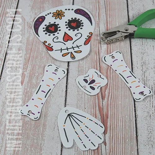 DAY OF THE DEAD CRAFT FOR KIDS STEP 3