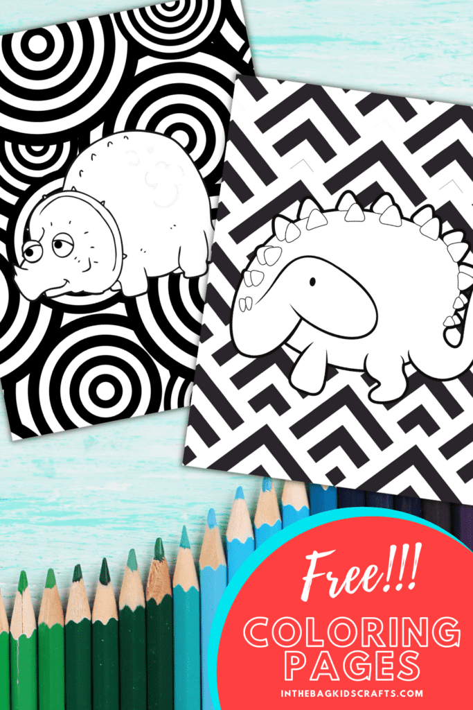 FREE DINOSAUR COLORING PAGES FOR KIDS PDF