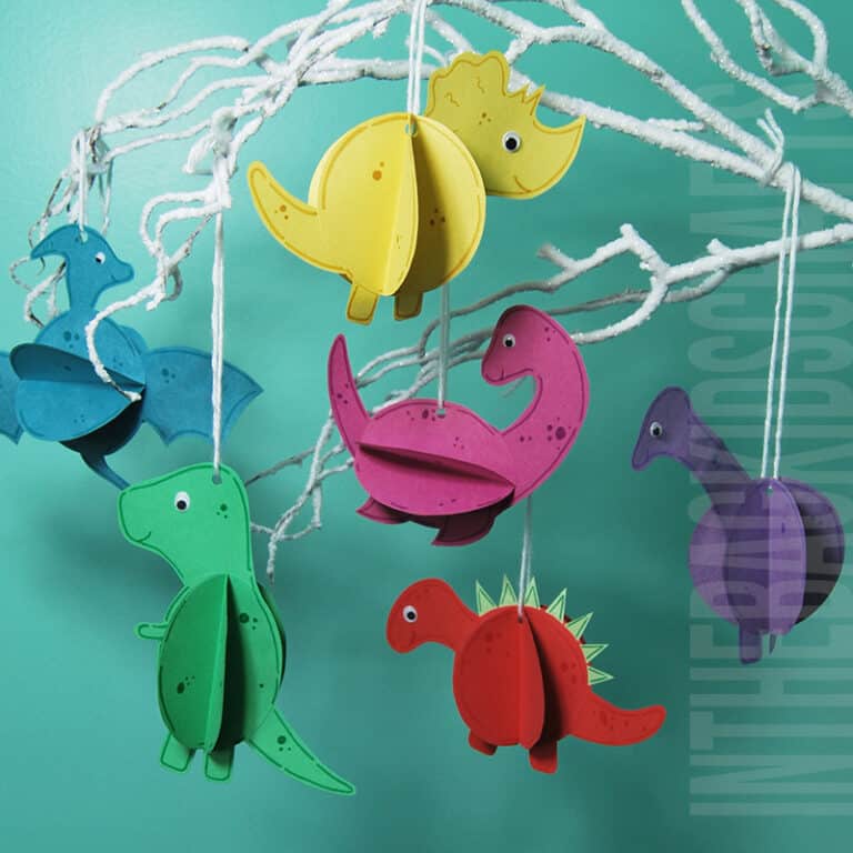 paper dinosaur crafts for kids
