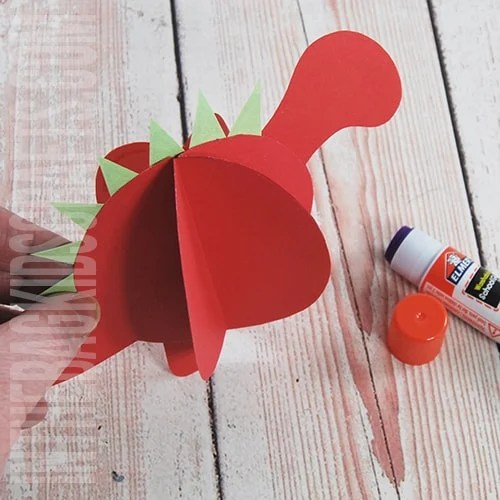 dionsaur crafts for kids step 6