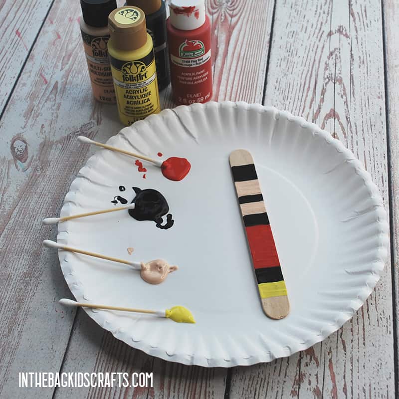 DISNEY POPSICLE STICK BOOKMARKS STEP 2