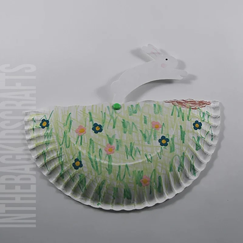 hopping bunny craft for kids