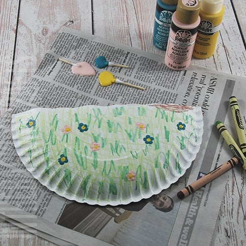 hopping bunny craft step 2