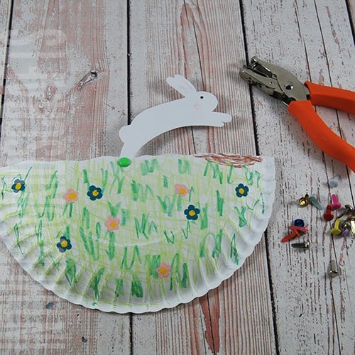 hopping bunny craft for kids step 5
