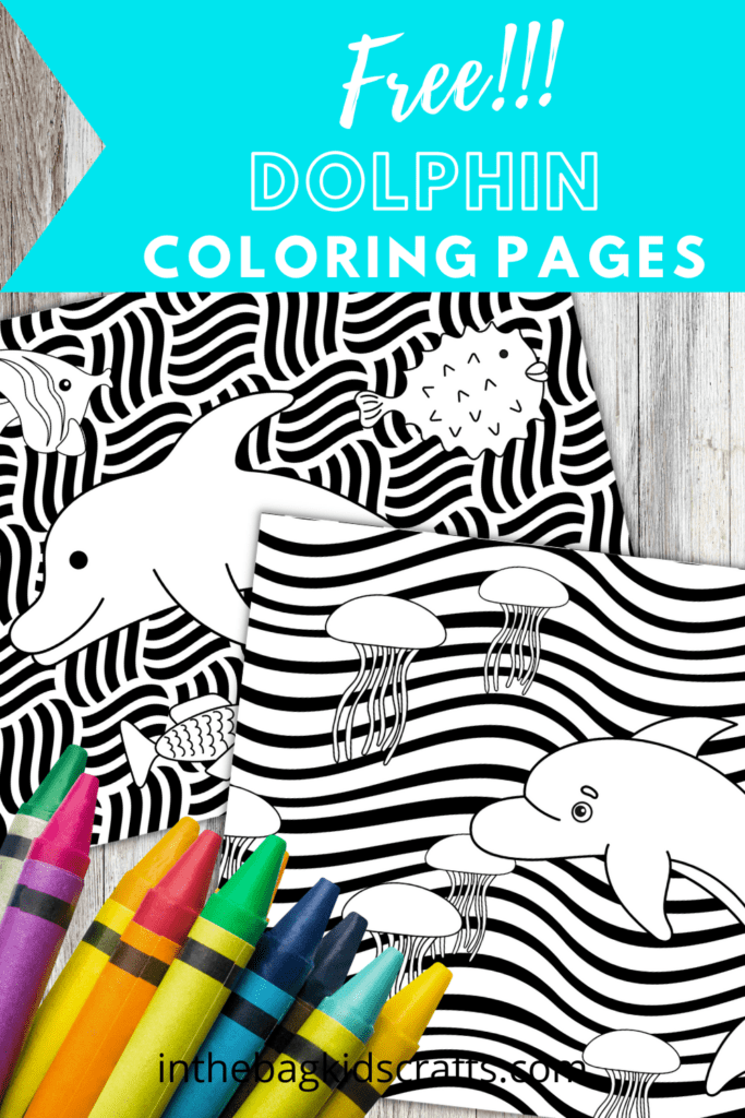 free printable dolphin coloring pages 