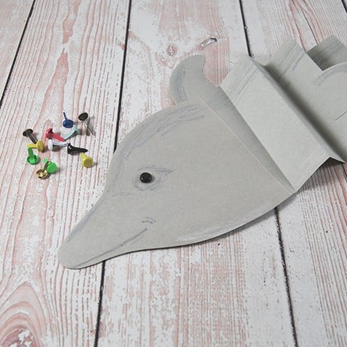 Easy Dolphin Craft Step 5