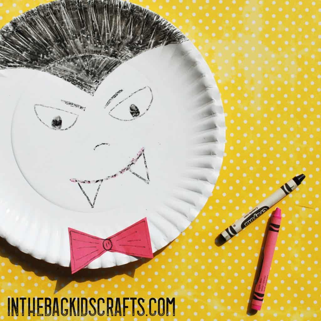 HALLOWEEN ACTIVITY PADDLE BALL DRACULA CRAFT 
