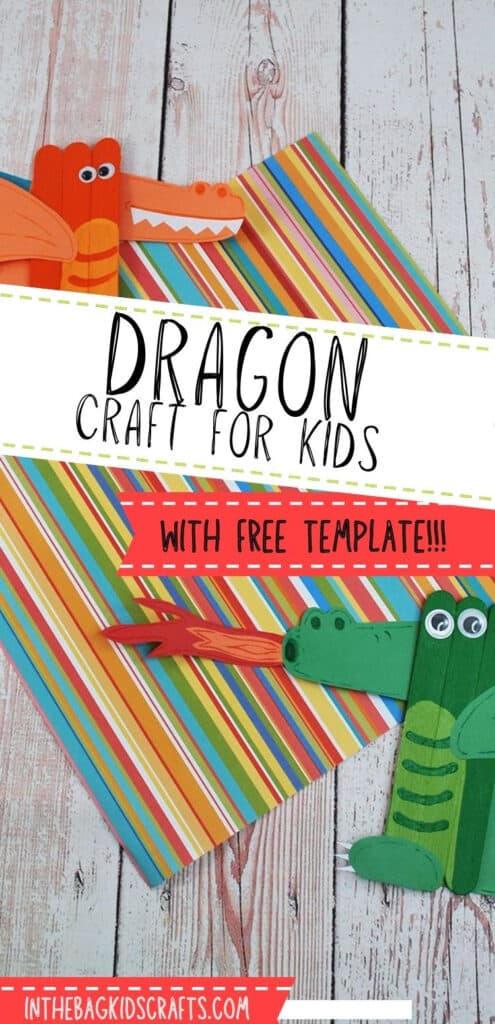 DRAGON CRAFT FOR KIDS EASY TO MAKE 