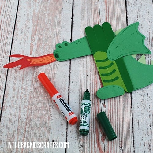 EASY DRAGON CRAFT STEP 5