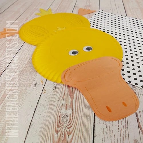 Paper Plate Duck Craft for Kids