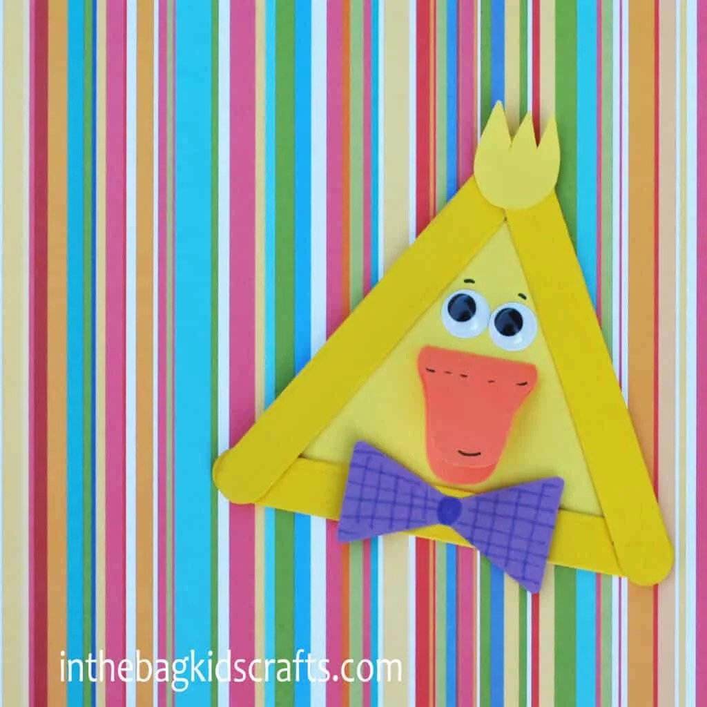EASTER CRAFTS IDEAS DUCK CRAFT