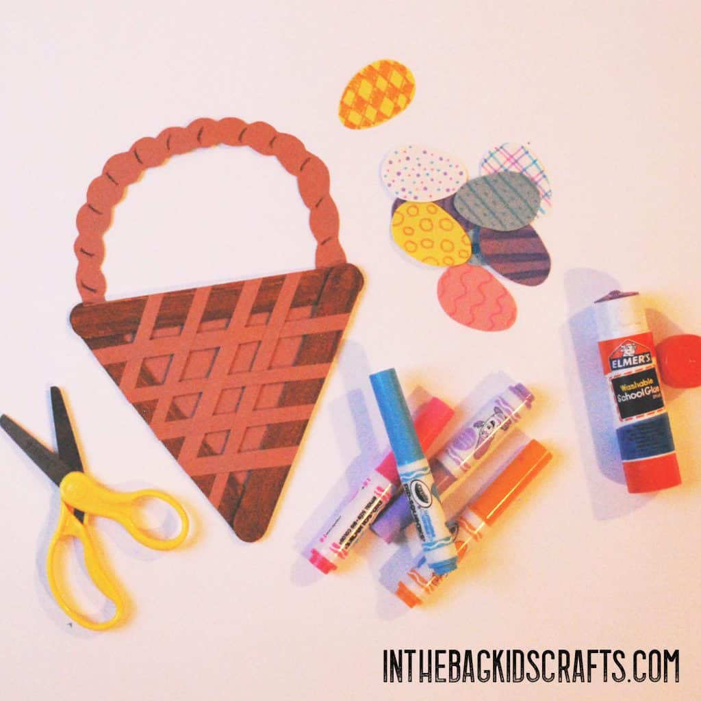 Easter basket step 5