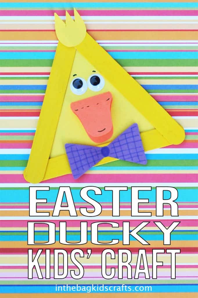 Easy Spring Craft Easter Duck