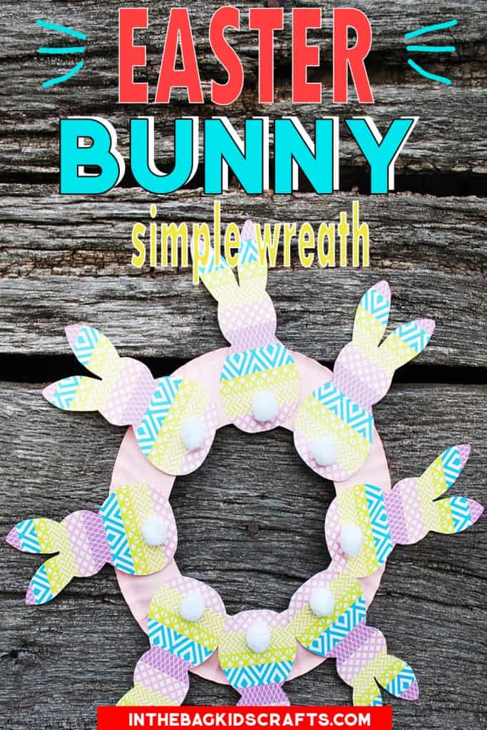 Paper Easter Wreath 
