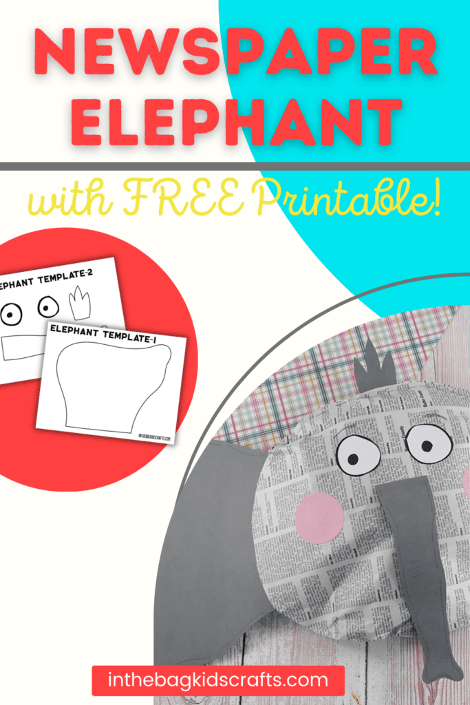 EASY ELEPHANT CRAFT FOR KIDS 