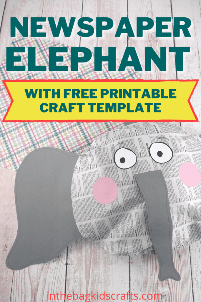 FREE CRAFT TEMPLATE ELEPHANT CRAFT FOR KIDS 