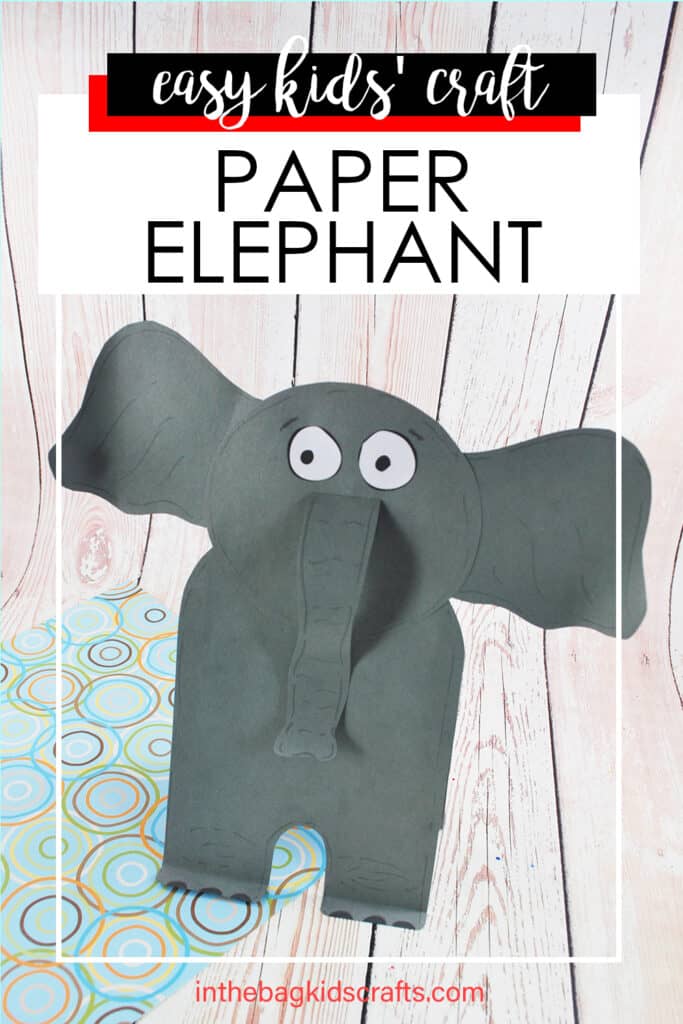 ELEPHANT CRAFT TEMPLATE PRINTABLE 