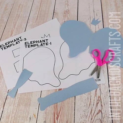 ELEPHANT CRAFT FOR KIDS STEP 2