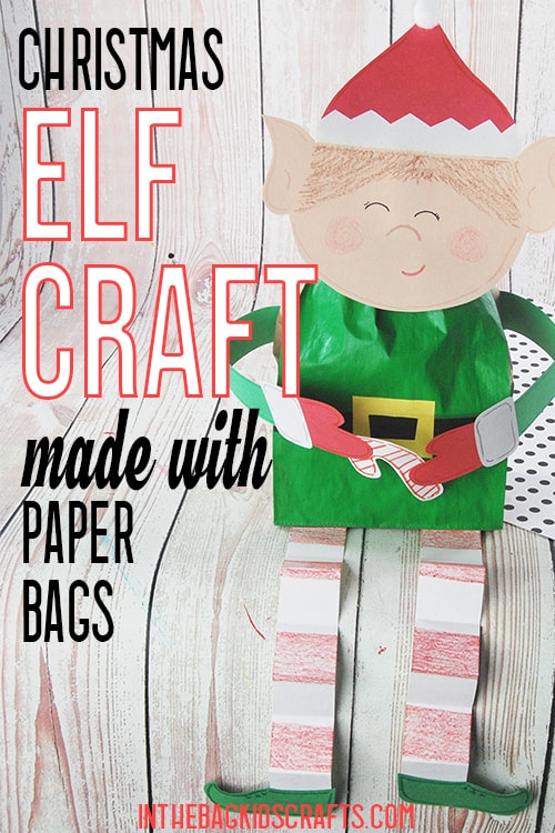 Christmas Elf Craft for Kids