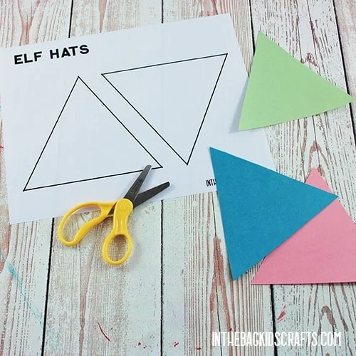 CHRISTMAS ELF CRAFT STEP 4A