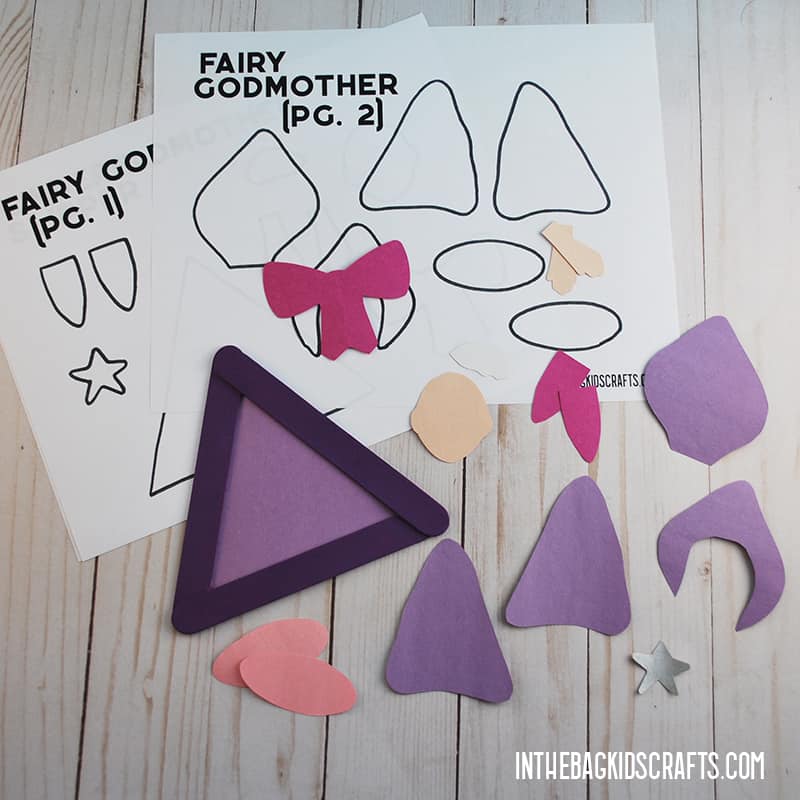 CINDERELLA ACTIVITIES FAIRY GODMOTHER STEP 3