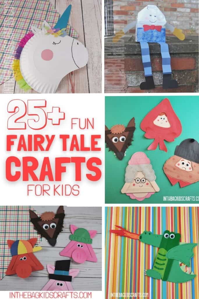 fun and simple fairy tale crafts collection for kids 