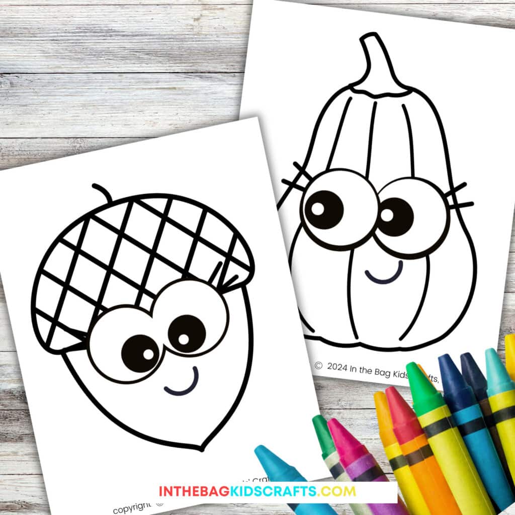 Fun Fall Coloring Pages for Kids Free Printables