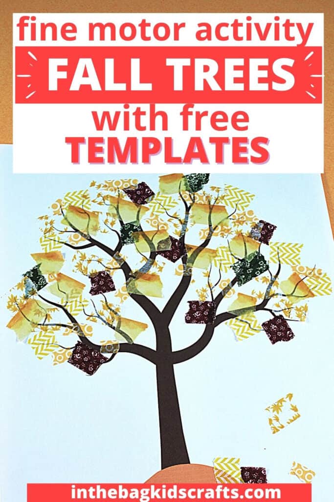 TREE ACTIVITIES FOR PRESCHOOLERS 