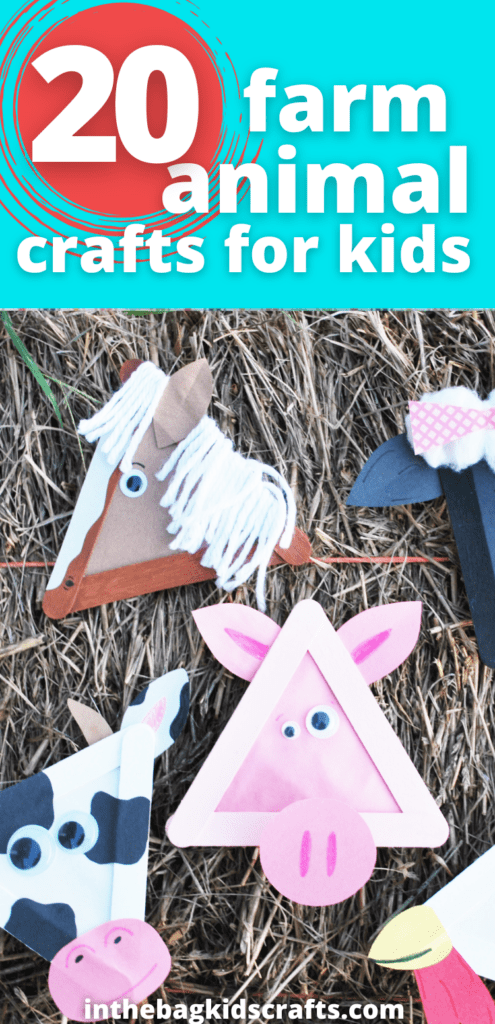Farm Animal Crafts for Kids 
