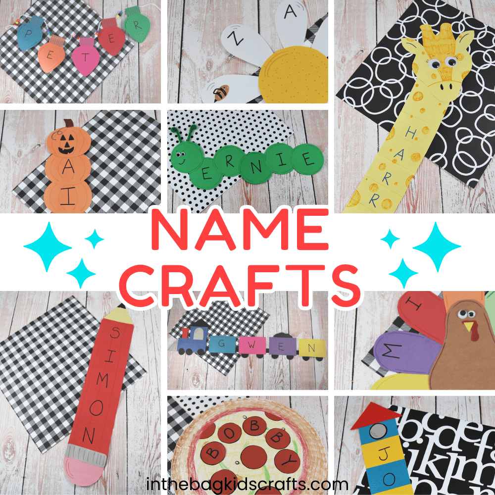 Name Crafts for Kids 