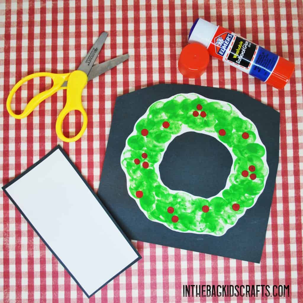 Wreath Card step 2