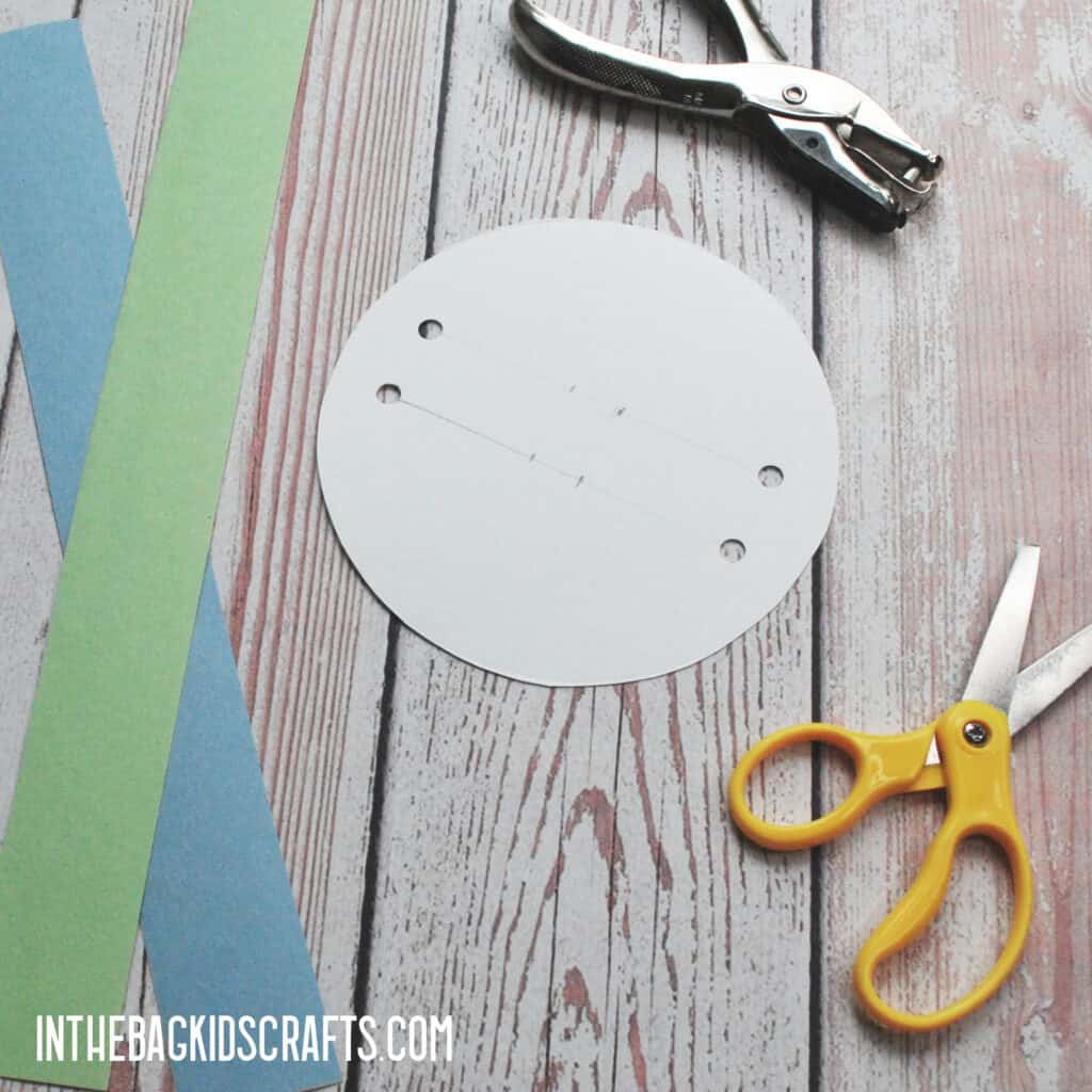EASY TELLING TIME CRAFT STEP 2