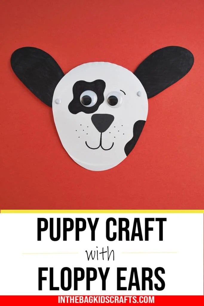 PAPER PLATE DOG CRAFT 