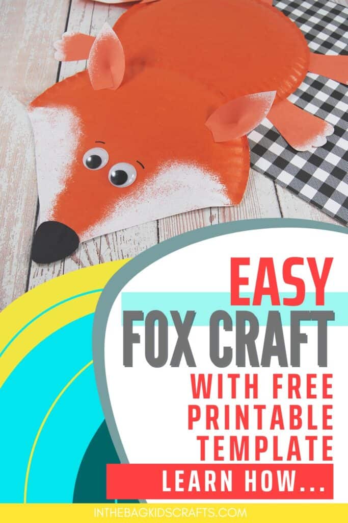Paper Plate Fox Craft 