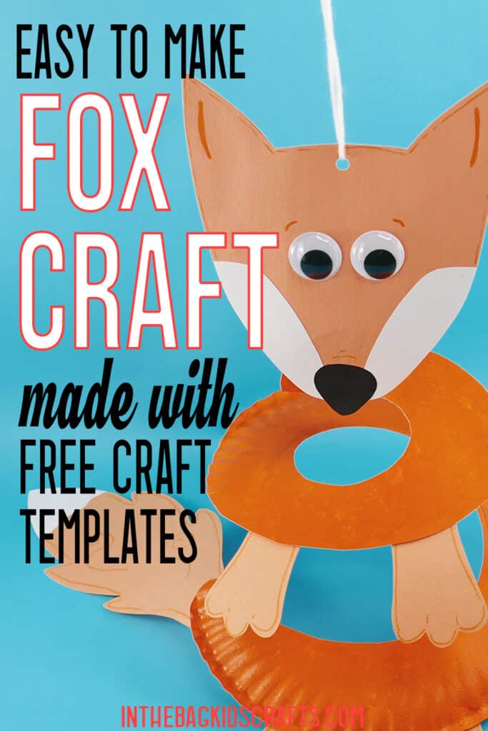 Fox Paper Plate Fox Craft 