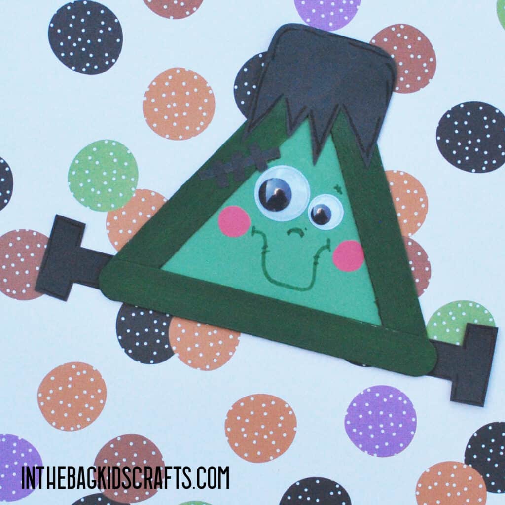 HALLOWEEN MONSTER ARTS AND CRAFTS FRANKENSTEIN