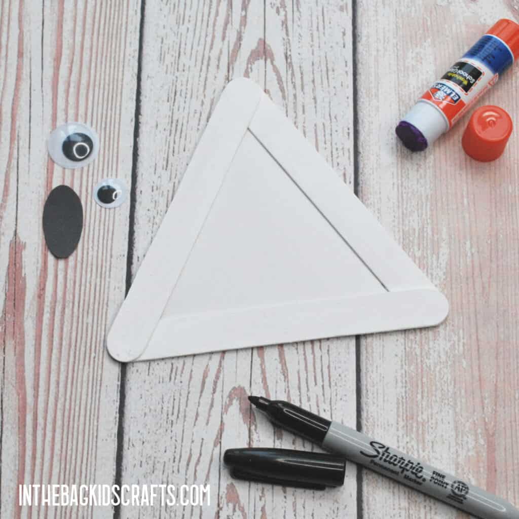 HALLOWEEN MONSTER ARTS AND CRAFTS GHOST STEP 2