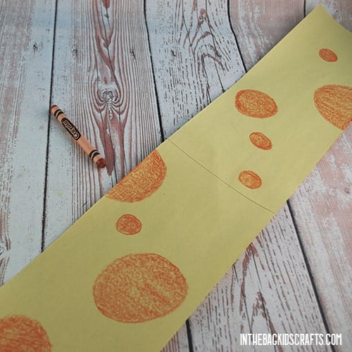 GIRAFFE CRAFT STEP 3