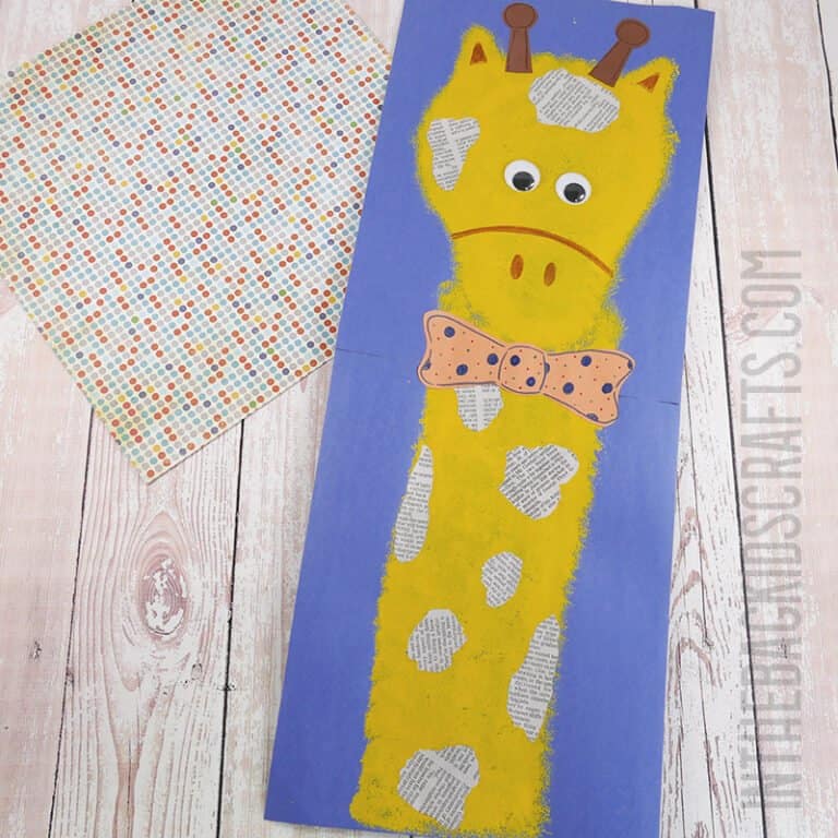 GIRAFFE CRAFT FOR PRESCHOOLERS
