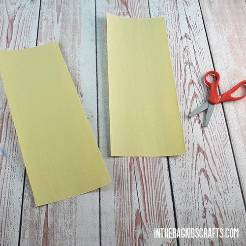 GIRAFFE CRAFT STEP 1